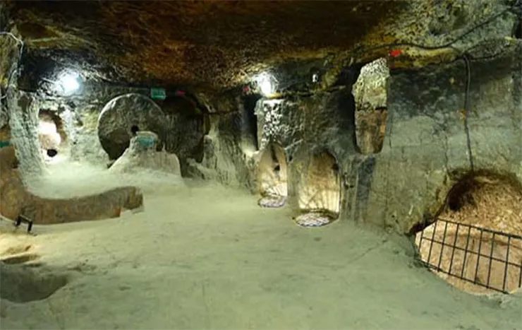 Saratlı Kırkgöz Yeraltı Şehri